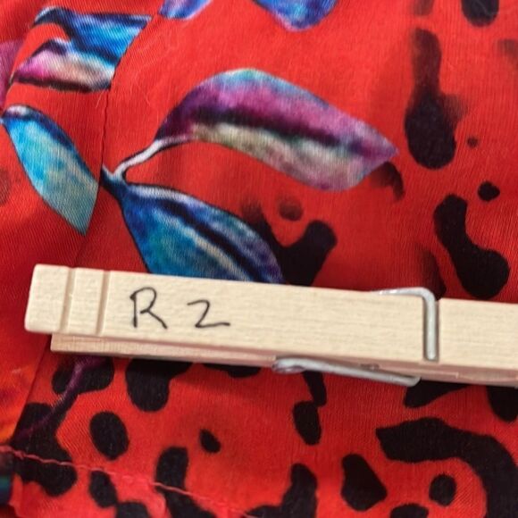 LULA SOUL RED FLORAL BLOUSE - Picture 11 of 11